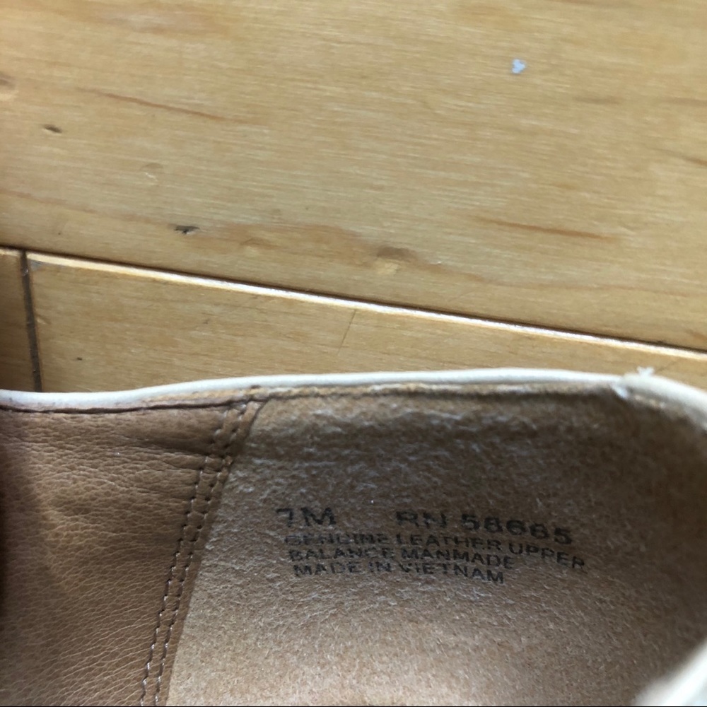 Leather Oxford lace up shoes - Picture 4 of 6